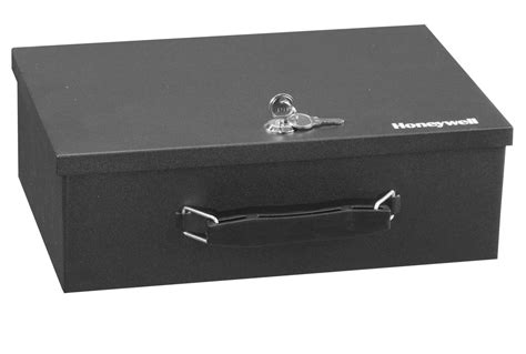 black metal locking security box|Honeywell Fire Resistant Security Box with Key Lock .